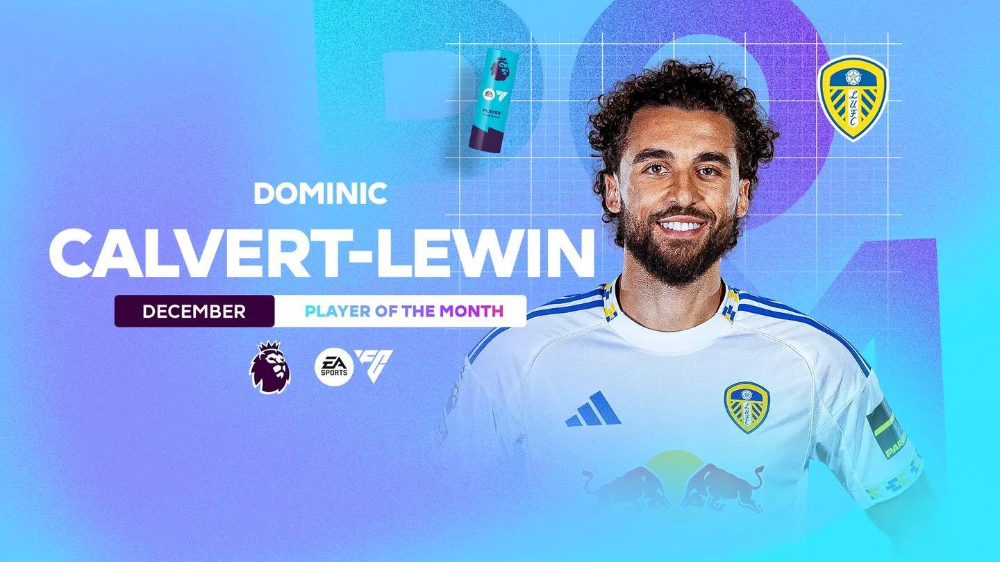 开云app-5场攻入6球，利兹联前锋勒温当选英超12月最佳球员